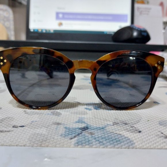 JCP Trendy Sunglasses Leopard Print Pattern Summer Shades - Picture 3 of 8